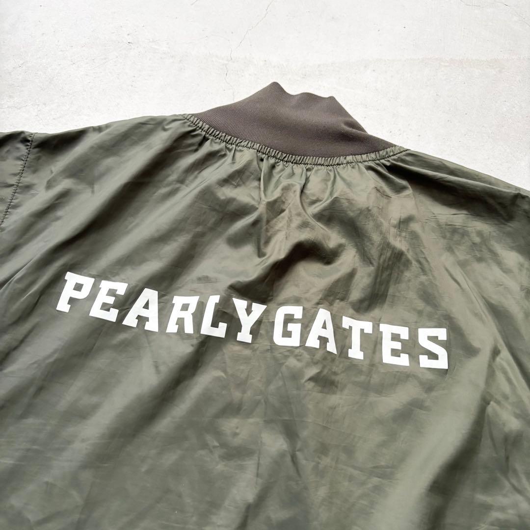 PEARLY GATES パーリーゲイツ 薄手ナイロン インナースニード ロゴ