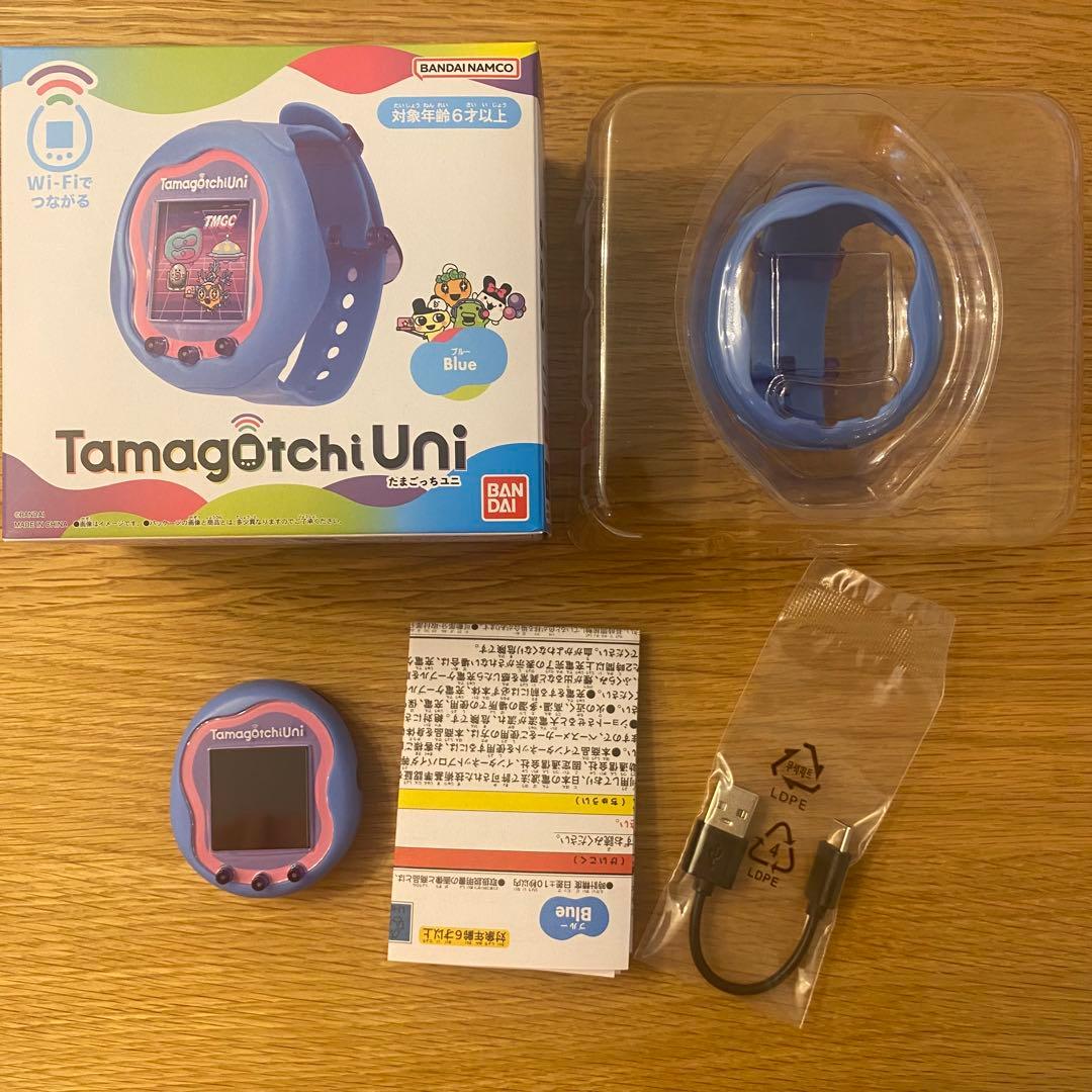 【7/21限定値下げ】tamagotchi uni たまごっちユニ ブルー 美品