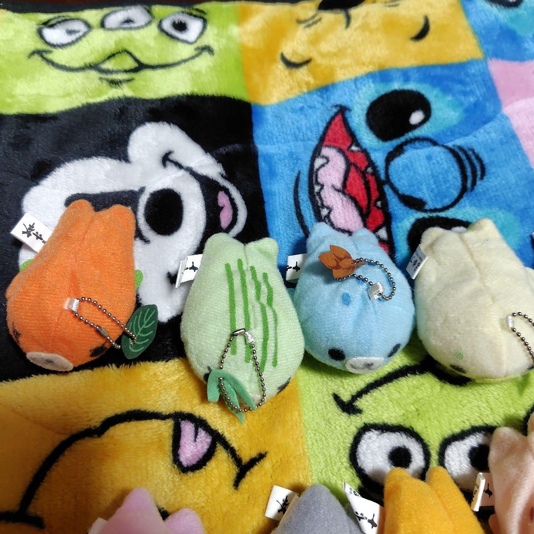 サンエックス　まめゴマ　十六茶　コラボ　ぬいぐるみキーホルダー　平成レトロ