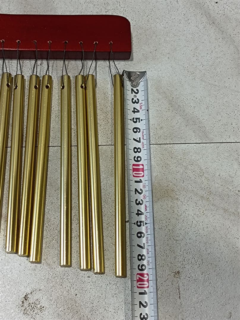 [八6673] バーチャイム ウインドチャイム 36本