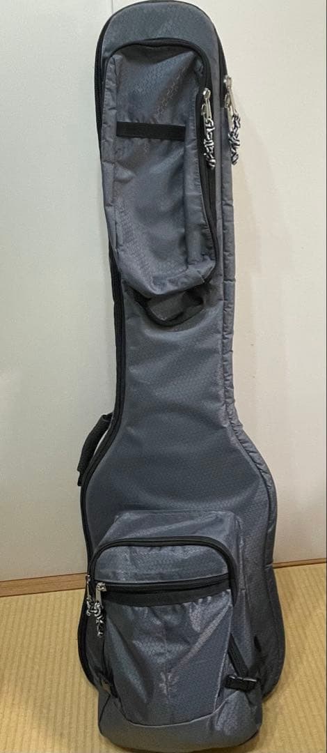 【値下げしました】SELVA エレキベース レッド ギグバッグ付き