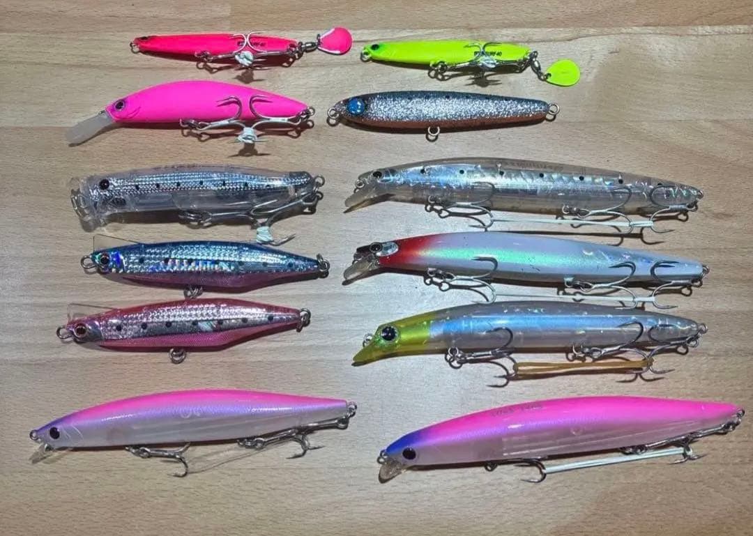 国内メーカー品、ソルトハードルアーセット