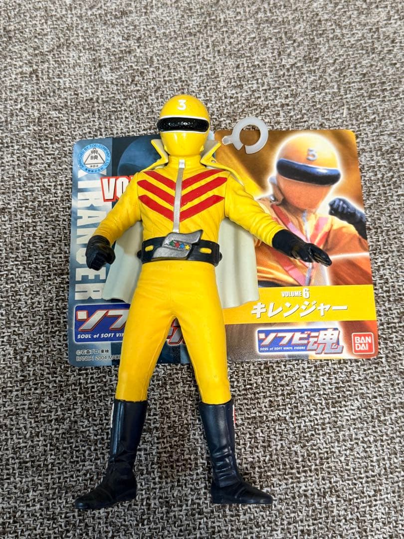 ソフビ魂　秘密戦隊ゴレンジャーフィギュア 5体セット