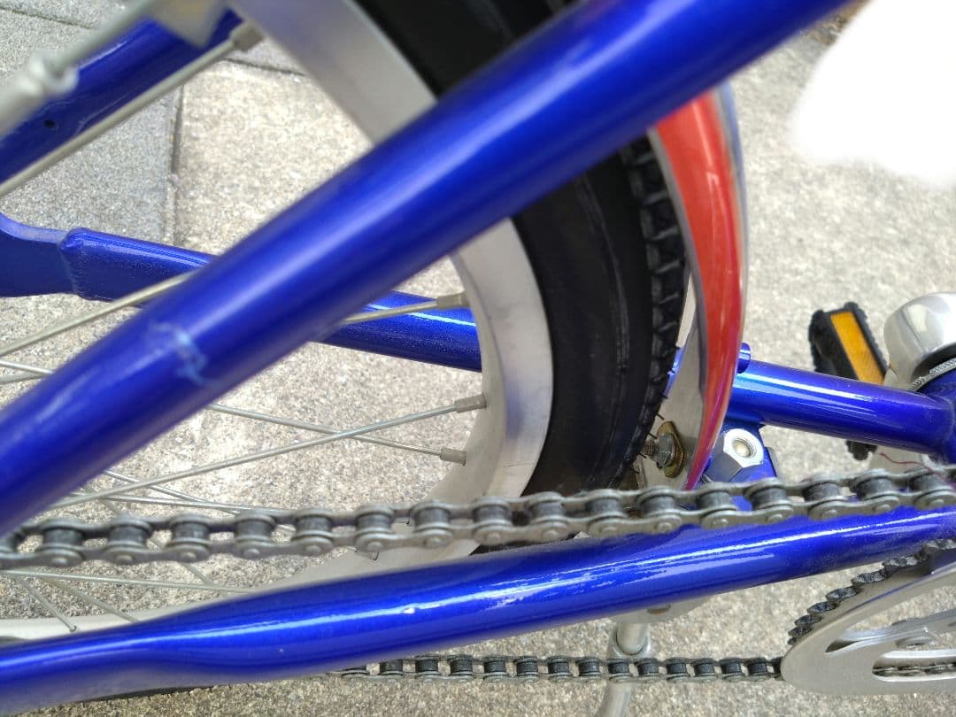 ブリヂストン　限定モデル　トランジット　折りたたみ　自転車　トリコロール