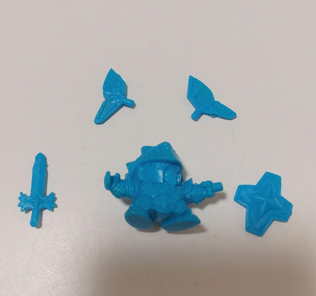 ガン消し　SDガンダム 元祖シリーズ　フルアーマーナイトガンダム　青