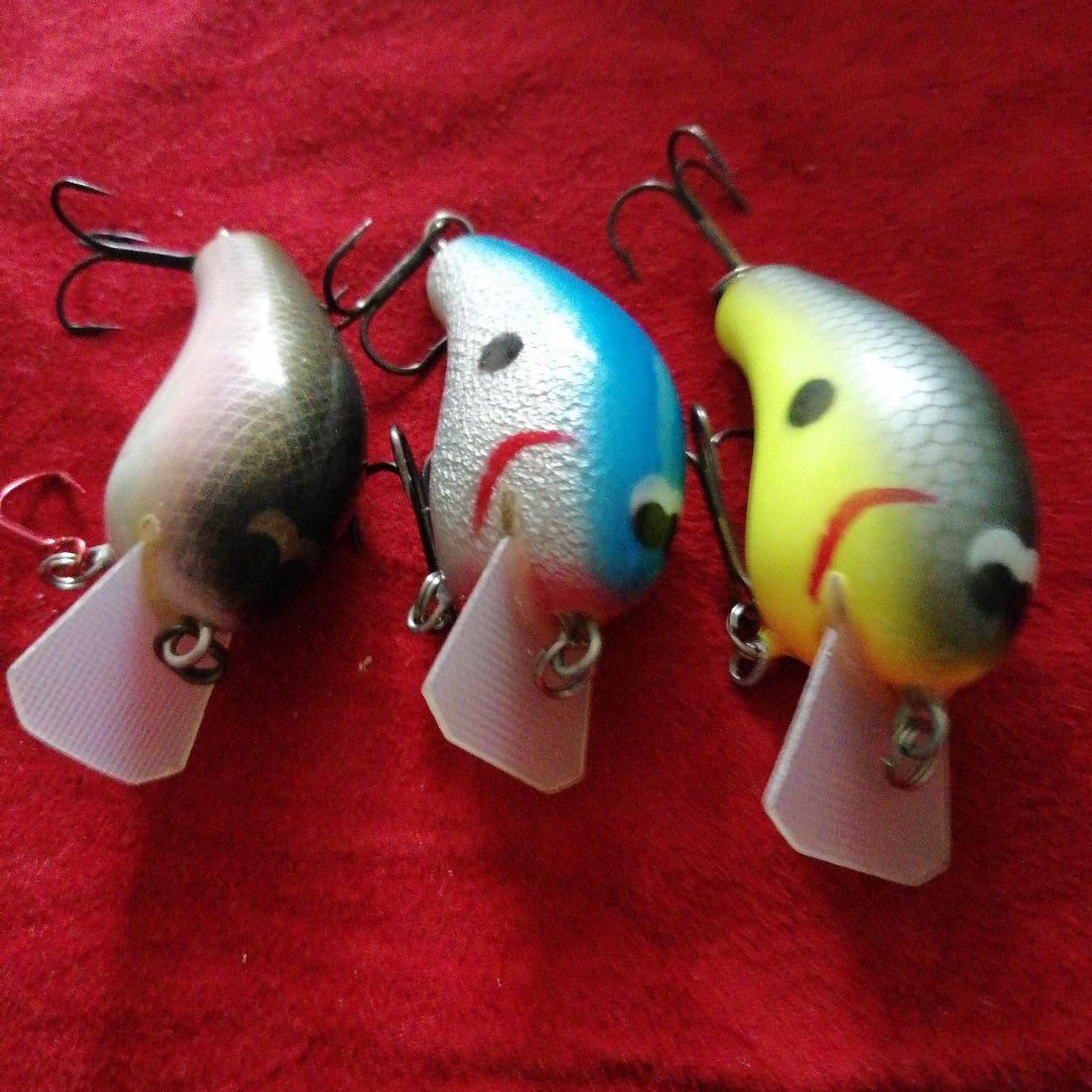 Flat Shad Baits JP-S4 バルサ 基板 コフィンリップ仕様
