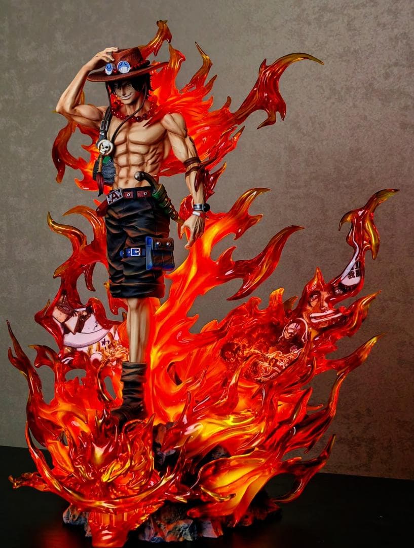 ONE PIECE ポートガス·D·エース 1/6 彫刻フィギュア 海外限定