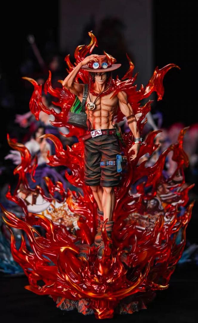 ONE PIECE ポートガス·D·エース 1/6 彫刻フィギュア 海外限定