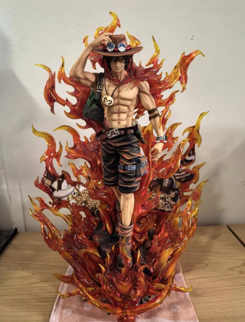 ONE PIECE ポートガス·D·エース 1/6 彫刻フィギュア 海外限定