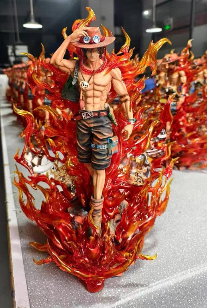 ONE PIECE ポートガス·D·エース 1/6 彫刻フィギュア 海外限定