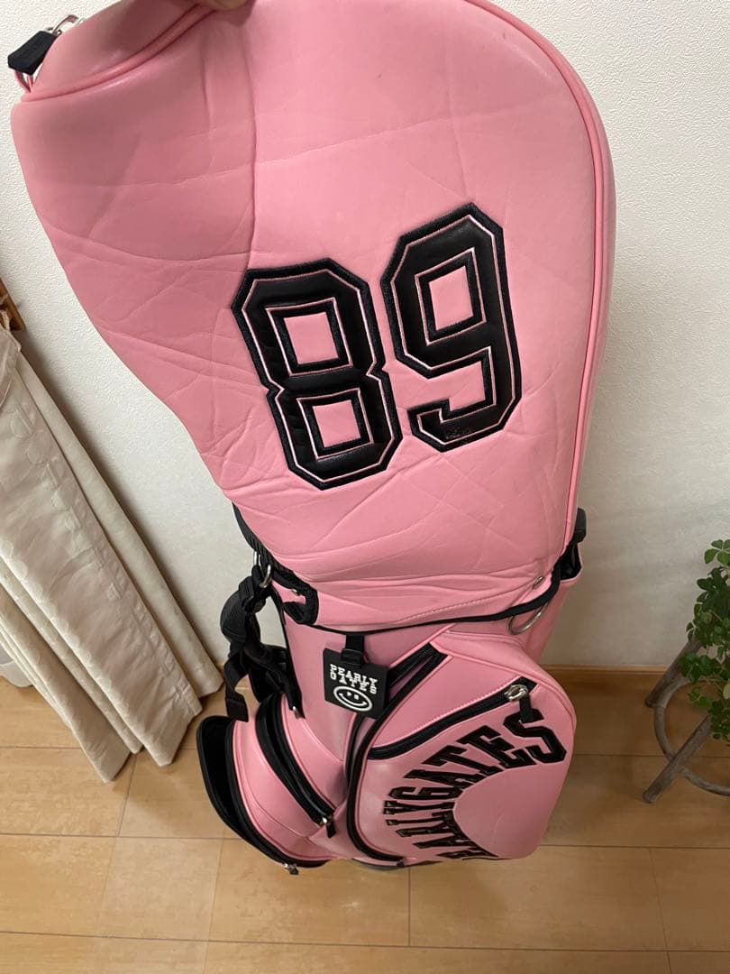 PEARLY GATES ピンクキャディバッグ