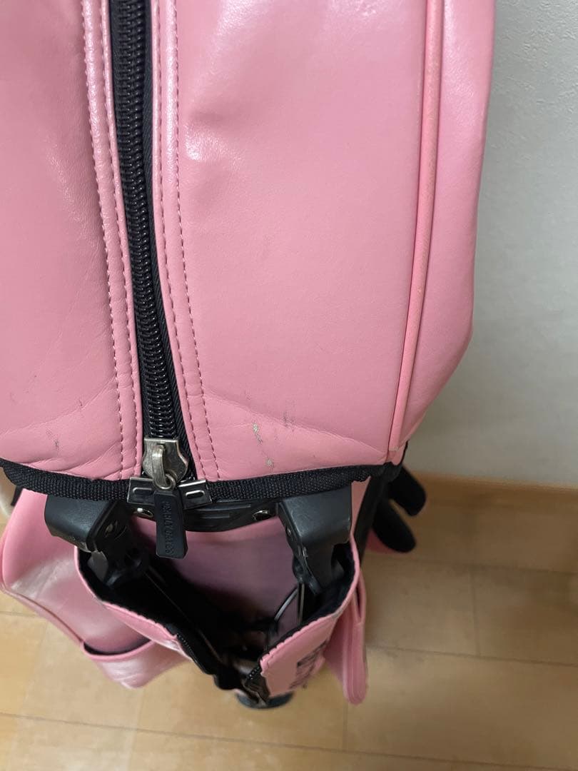 PEARLY GATES ピンクキャディバッグ