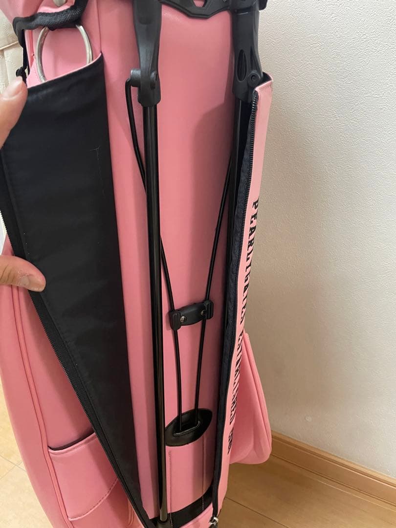 PEARLY GATES ピンクキャディバッグ