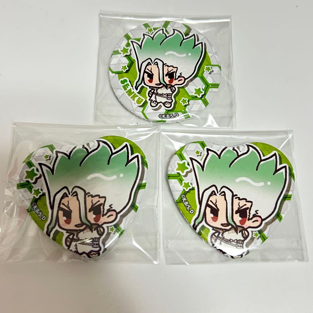 Dr.STONE プリロール 石神千空 缶バッジ