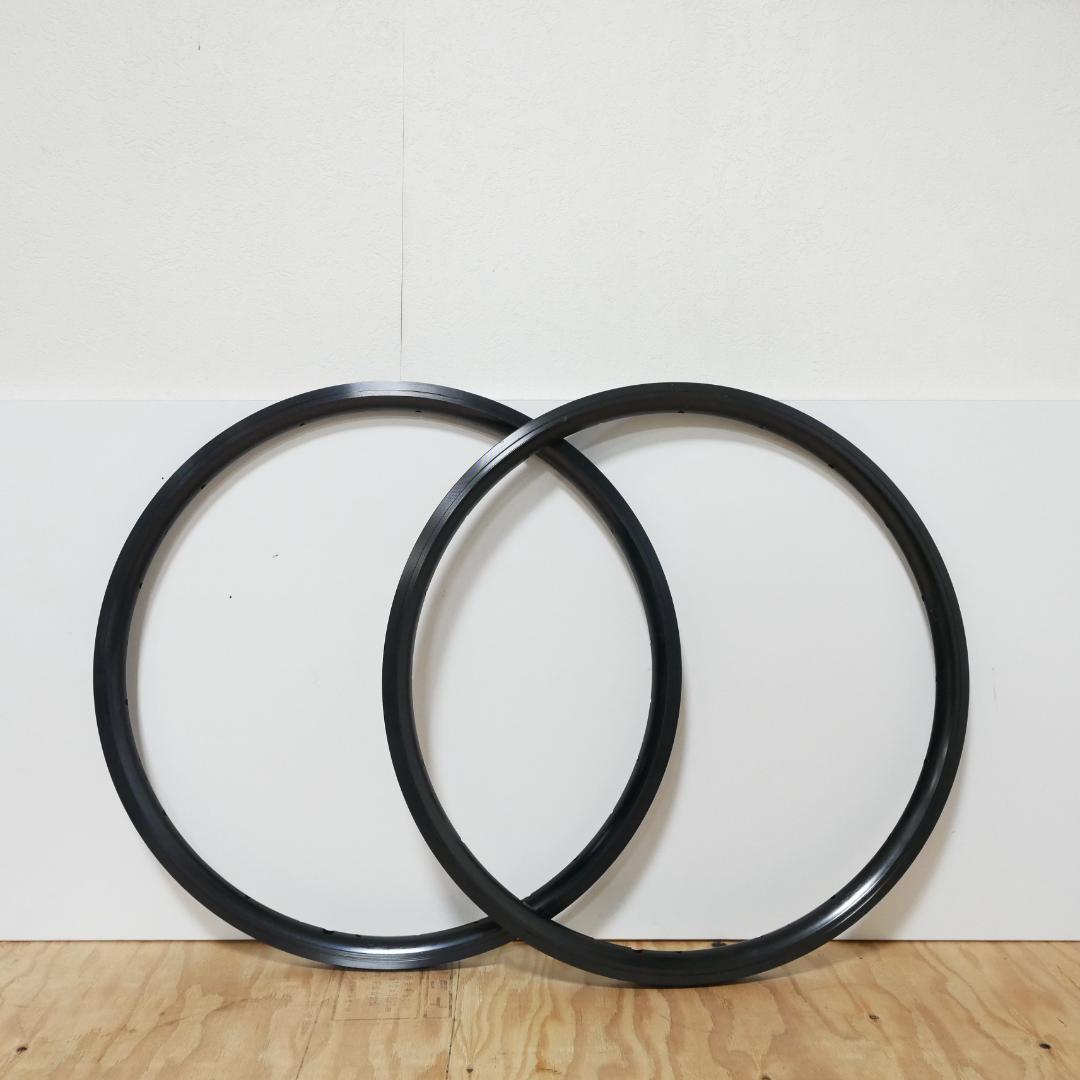 20インチ　406　リム　オールブラック　335g　2本 リムブレーキ対応