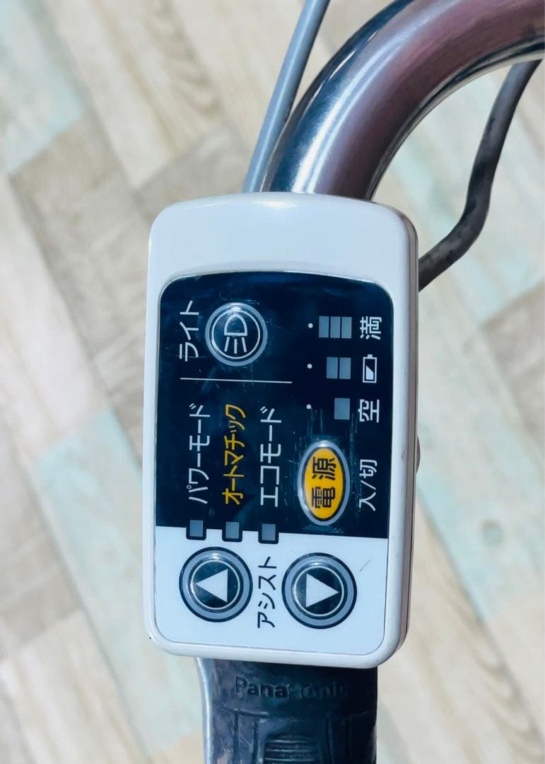 K2896 電動自転車パナソニック ママチャリ 24インチ 8.9Ah送料無料