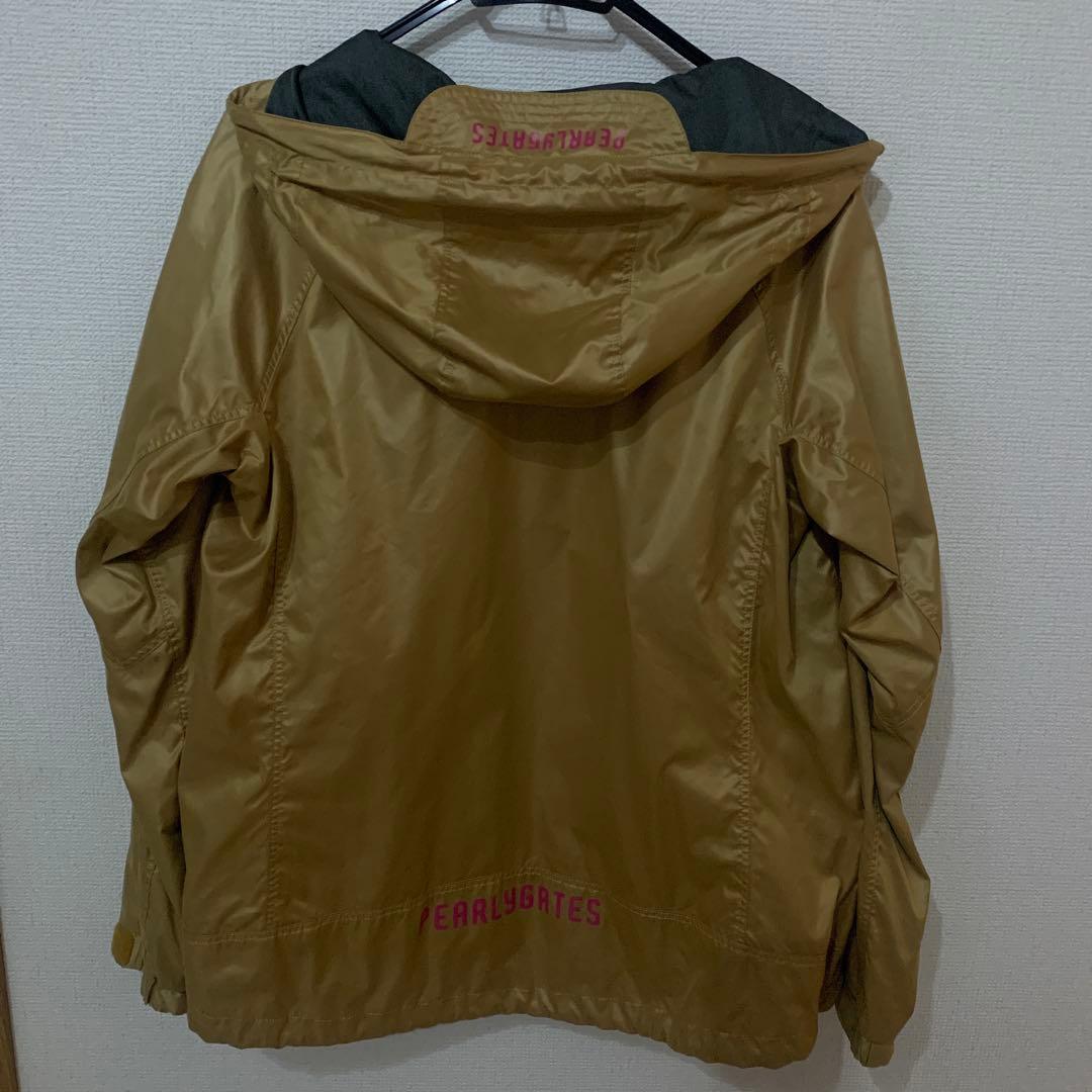 PEARLY GATES フード付きタフレックスジャケット ベージュ