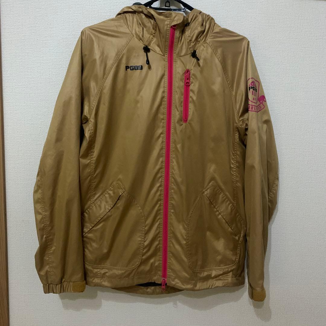 PEARLY GATES フード付きタフレックスジャケット ベージュ