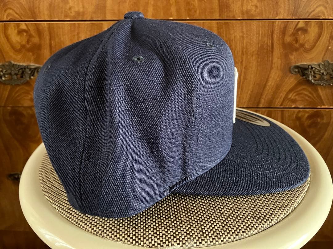ミュージシャン The BONEZ N-Logo Flat Visor Cap Navy