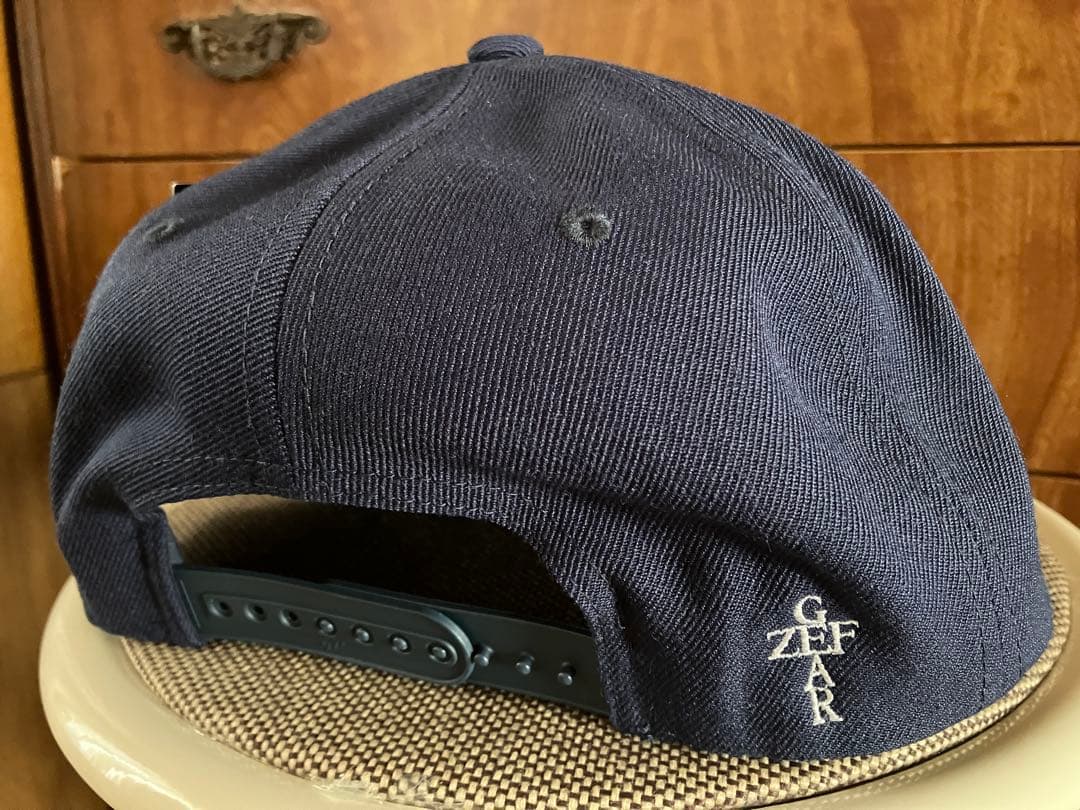 ミュージシャン The BONEZ N-Logo Flat Visor Cap Navy