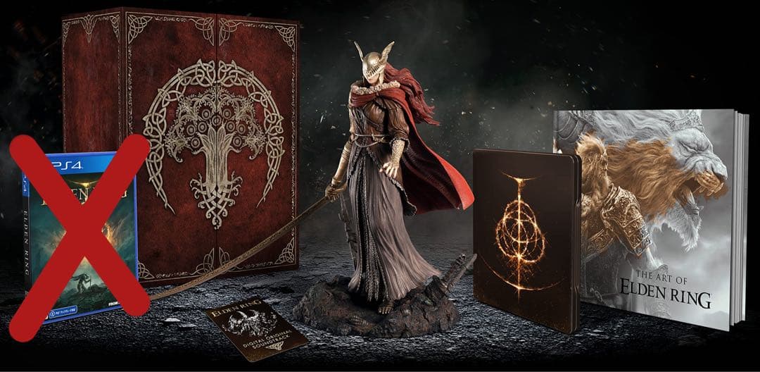 エルデンリング　コレクターズエディション　マレニアスタチュー