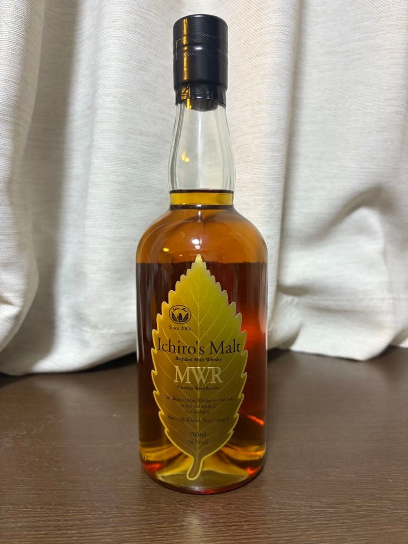 イチローズモルトMWR ミズナラウッドリザーブ 700ml 46% 専用箱付き