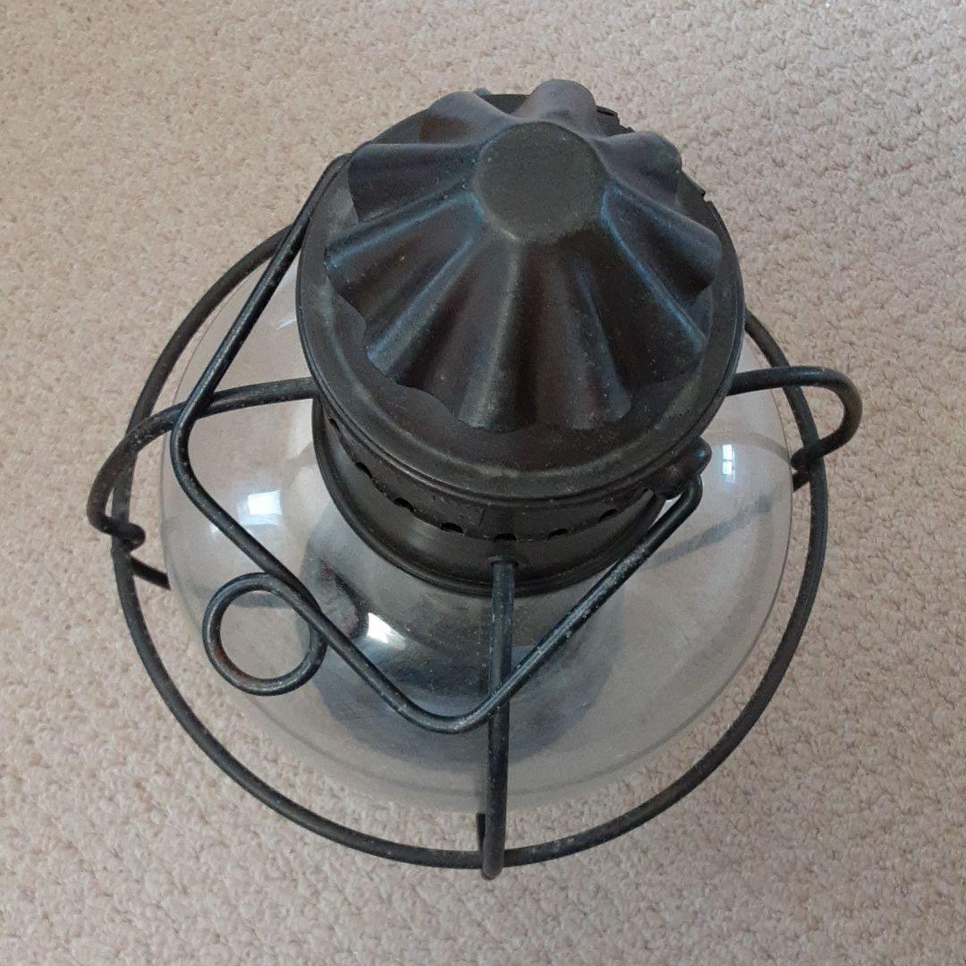 古い豪州船舶用オイルランプ/真鍮全天候マリーン灯油ランタン銘板メルボルン海洋博