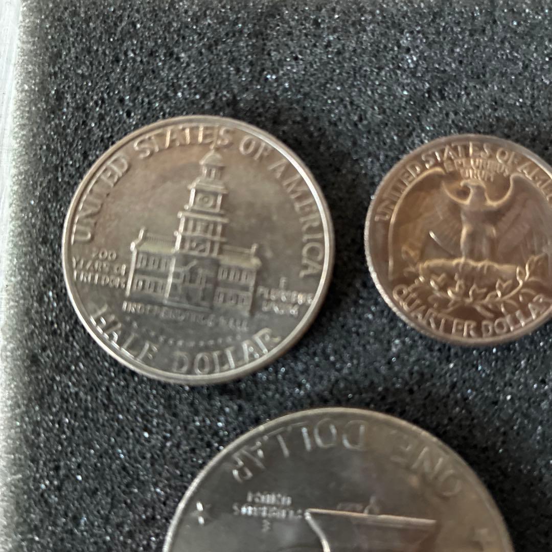 1976年記念硬貨セット　アイゼンハワー 1ドル硬貨 アメリカ独立200周年