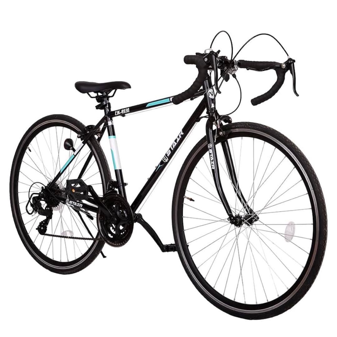 ロードバイク 自転車 シマノ21段変速 700C 2WAYブレーキシステム搭載