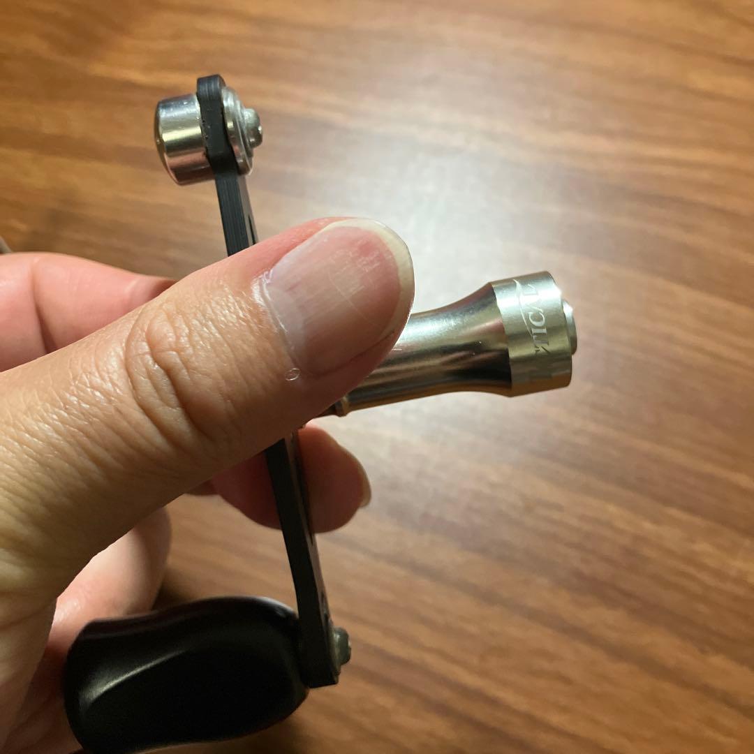 廃盤レア　美品　廃盤レア　ZPI ダイワ用　タクティカル　ハンドル　ノブ交換済み