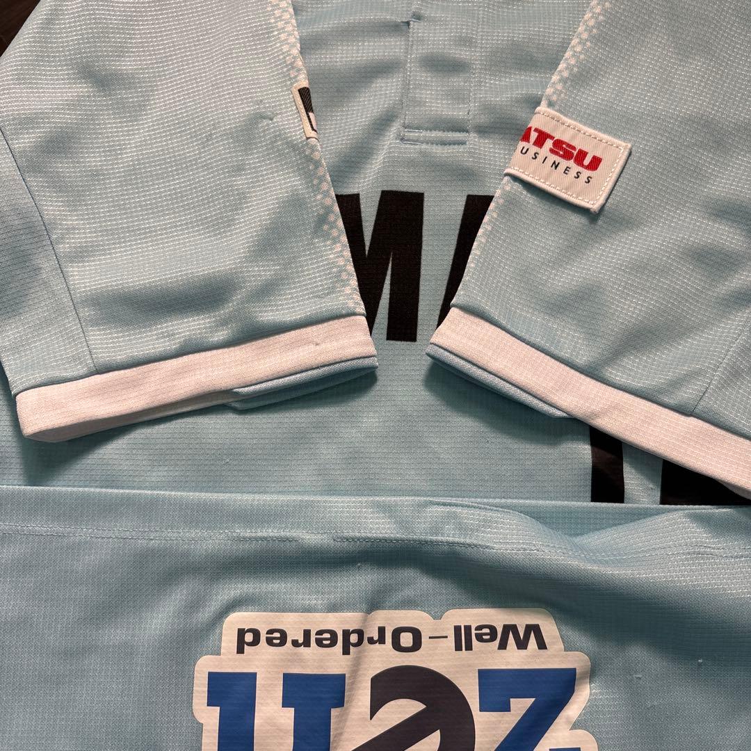 ★8SM2 PUMA ゲームシャツ　JUBILO IWATA アダイウトン　古着