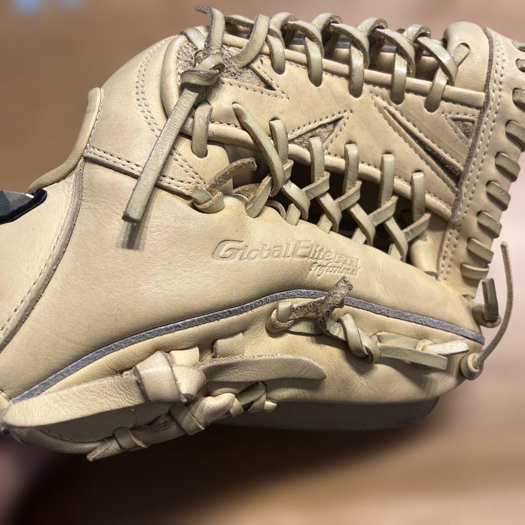 Mizuno Global Elite 軟式グローブ ベージュ