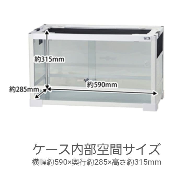 SANKO WH6035 ガラス製 飼育ケージ