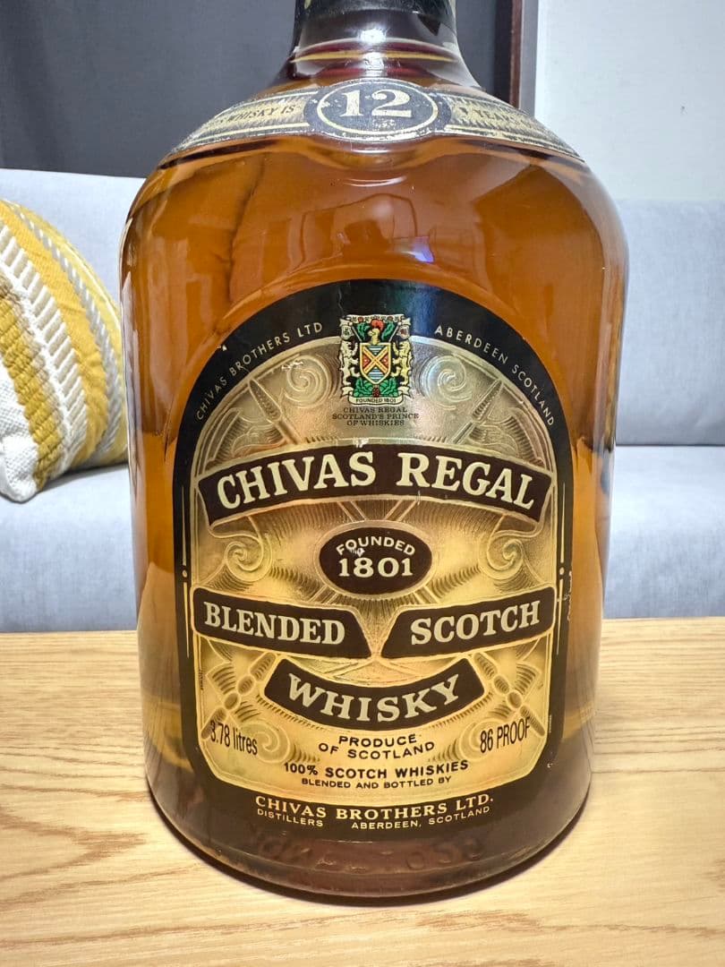 CHIVAS REGAL 12年 ブレンデッドスコッチウイスキー3.78