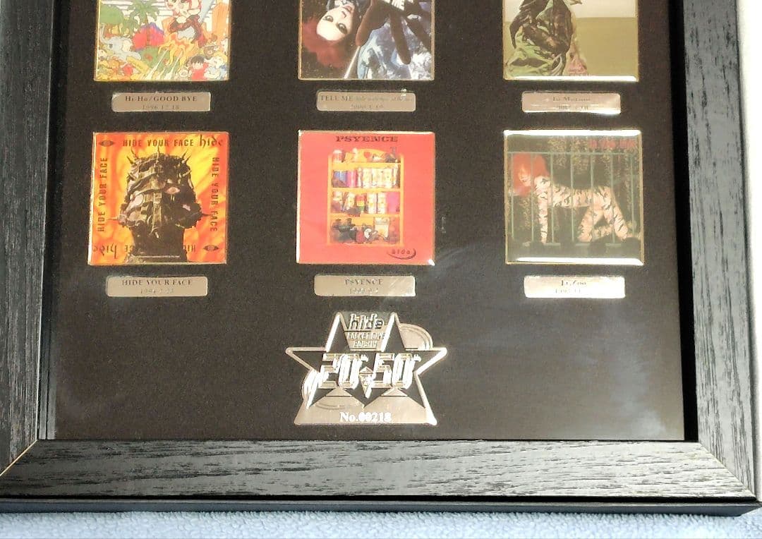 hide 20th Anniversary Collection ピンバッジ