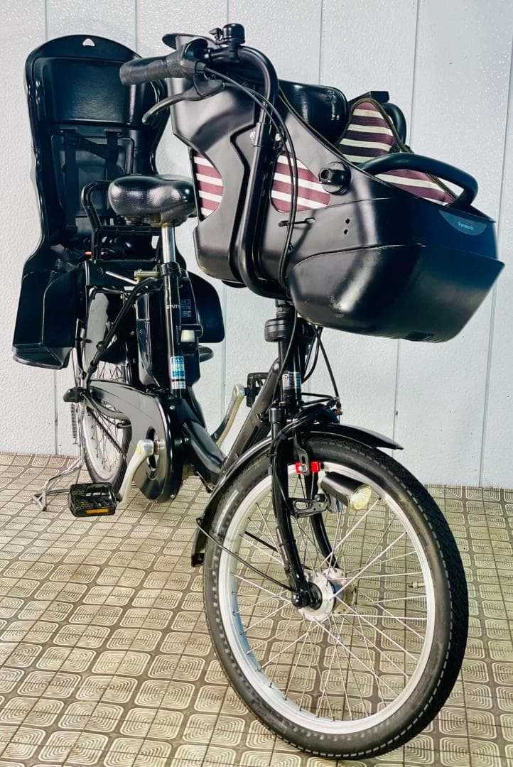 値下げ可《PANASONIC》20インチ子供乗せ電動自転車ギュット2941