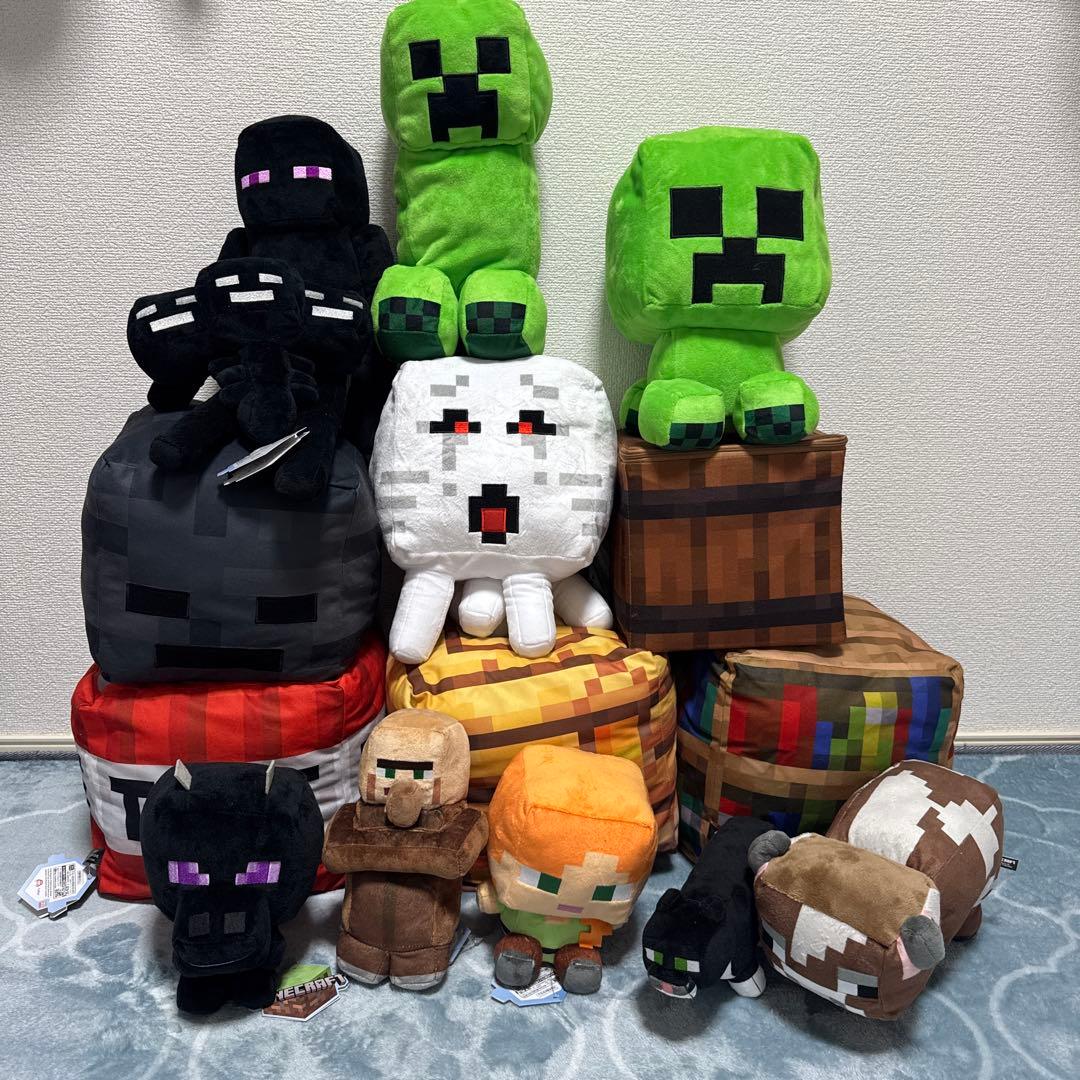【まとめ売り】マイクラ グッズ ぬいぐるみ