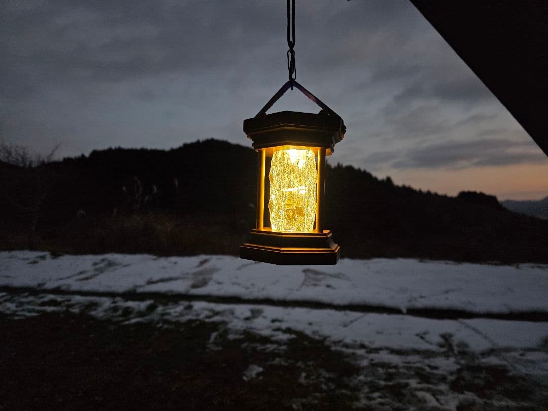 ゴールゼロ クリスタルシェード ウォールナット ルーカス ランタンシェード