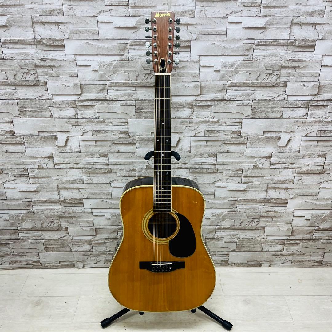 Morris 12弦 ジャパンビンテージアコースティックギター 1975年製