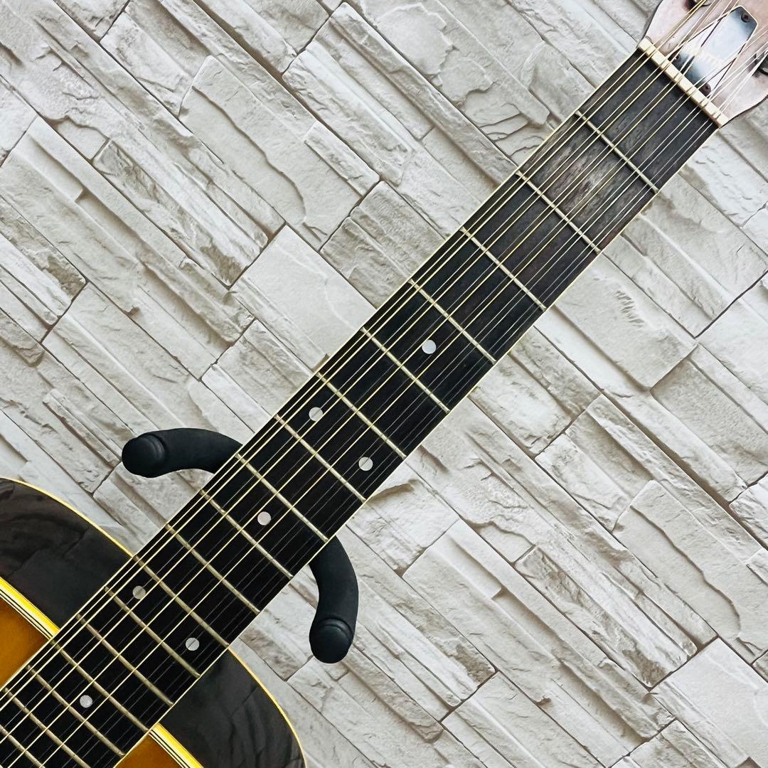 Morris 12弦 ジャパンビンテージアコースティックギター 1975年製