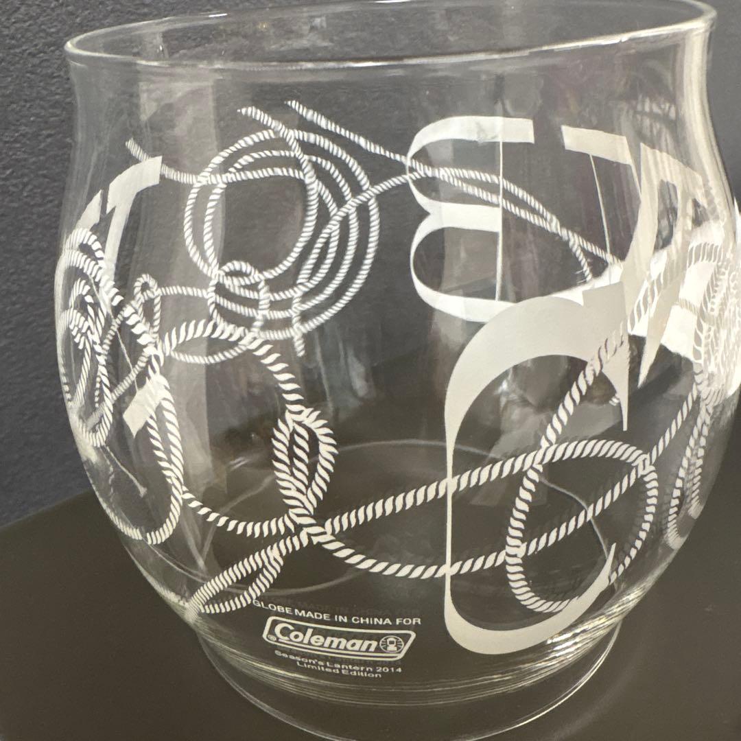 Coleman ガラスランタン ロープ　2014シーズンズランタン　値段交渉可能