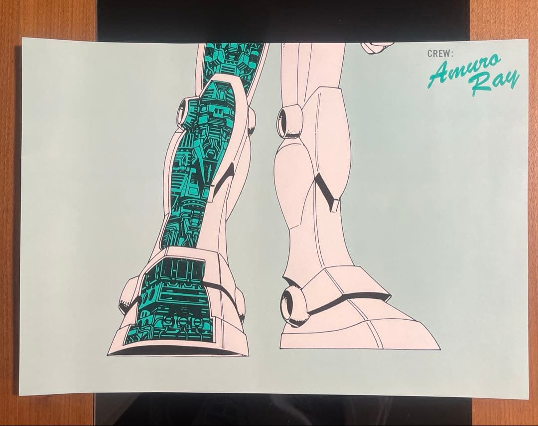 激レア！　機動戦士ガンダム　ペプシ　厚紙ポスター　アムロ