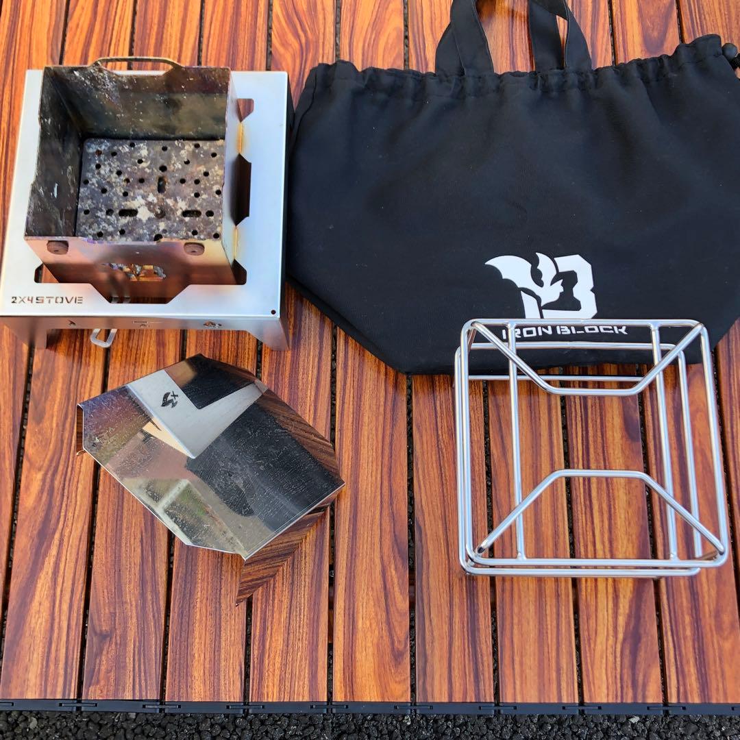 吹火台（ふきびだい）2X4 STOVE アウトドアコンロ　焚き火台