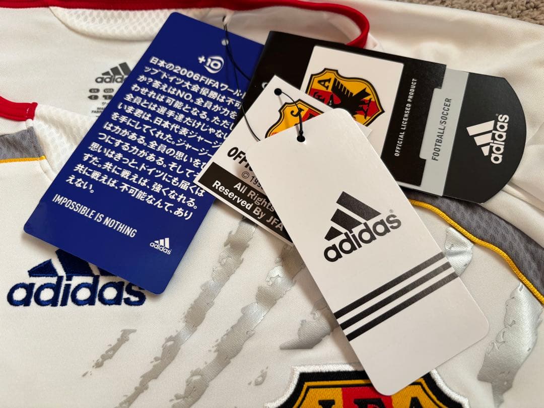 新品　サッカー 日本代表 中村俊輔 ユニフォーム adidas アディダス