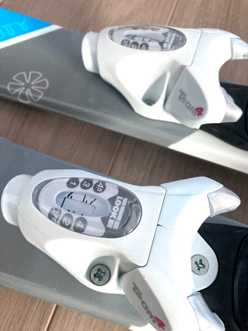 キッズ　P.PRITYスキー板　ビンディング付き　Hartスキーブーツ　セット