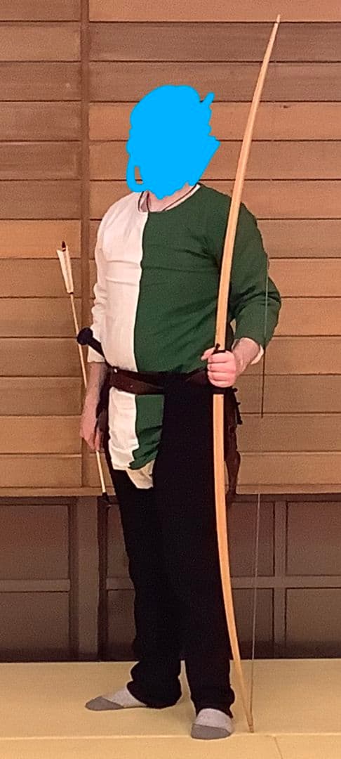 中世アーチャーコスチューム 弓矢は付属しません