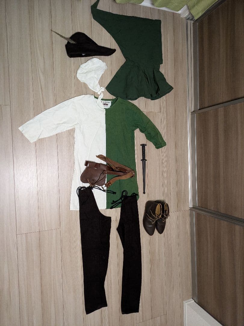 中世アーチャーコスチューム 弓矢は付属しません