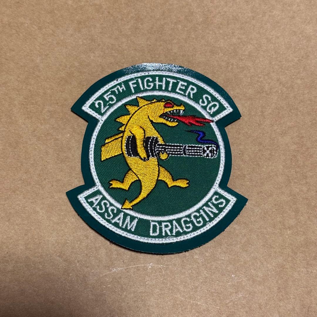 ミリタリー　ワッペン　米空軍 25戦闘飛行隊隊 25FSA-10 韓国