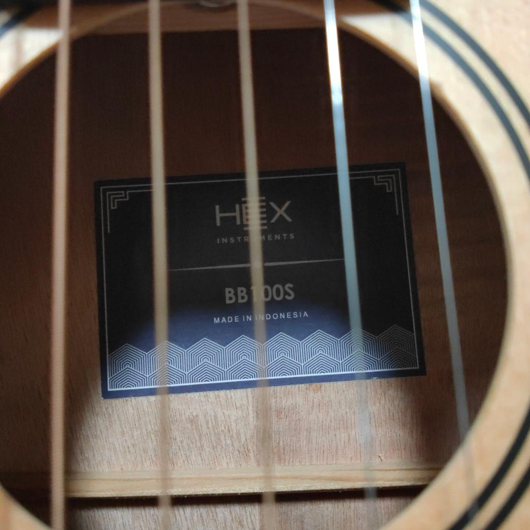 HEX INSTRUMENTS BB100S ミニアコースティックギター