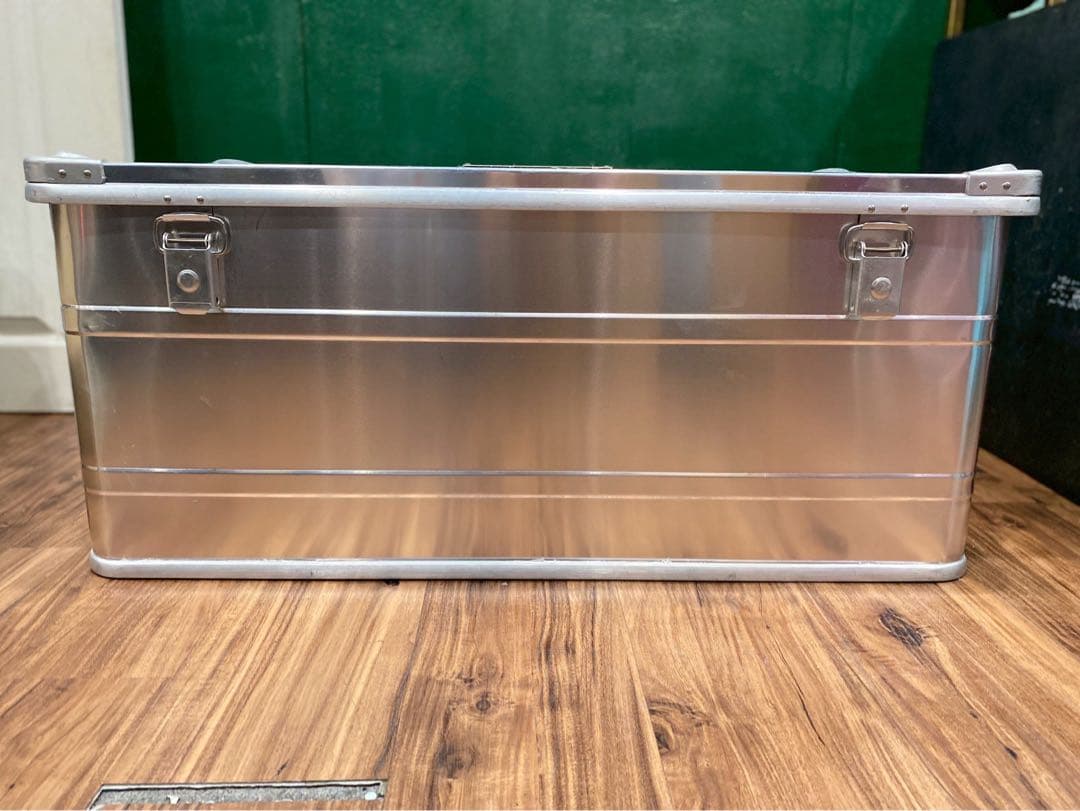 希少 廃盤品 Dulton ダルトン アルミコンテナ Ｌサイズ 旧型コンボイ